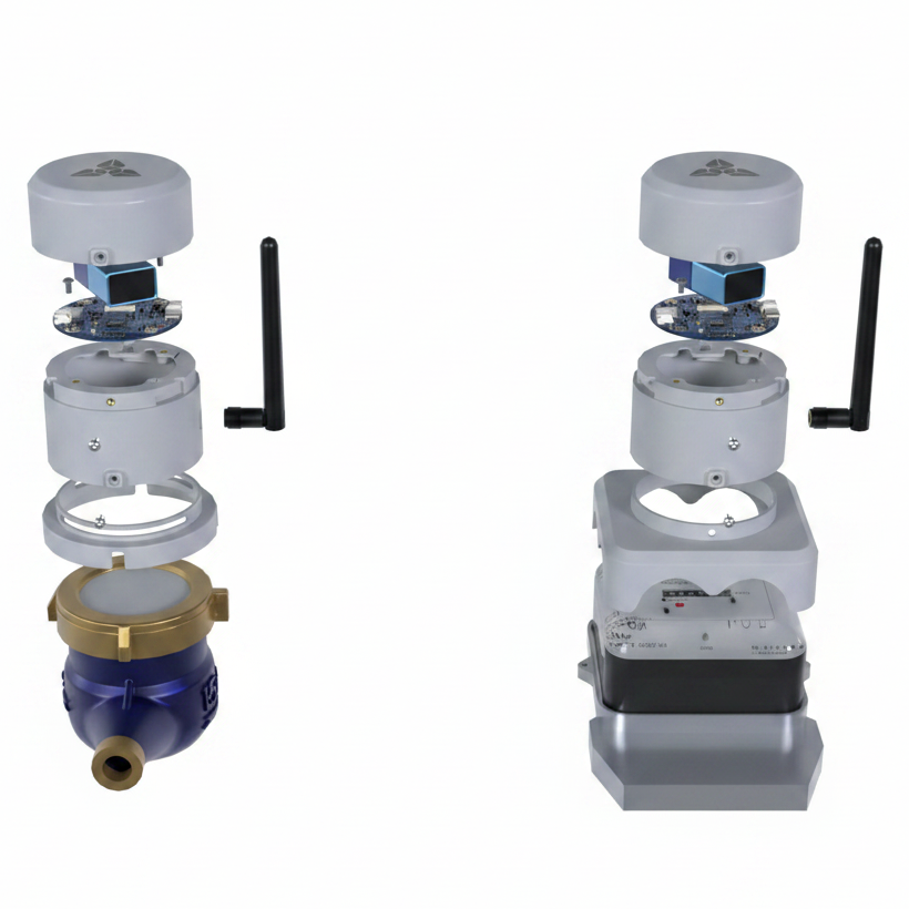 SIBMA Smart Meter for conventional water/electricity meter