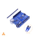 Board បញ្ជា (Arduino Uno R3 5V) + ថែមខ្សែបញ្ជូលកូត