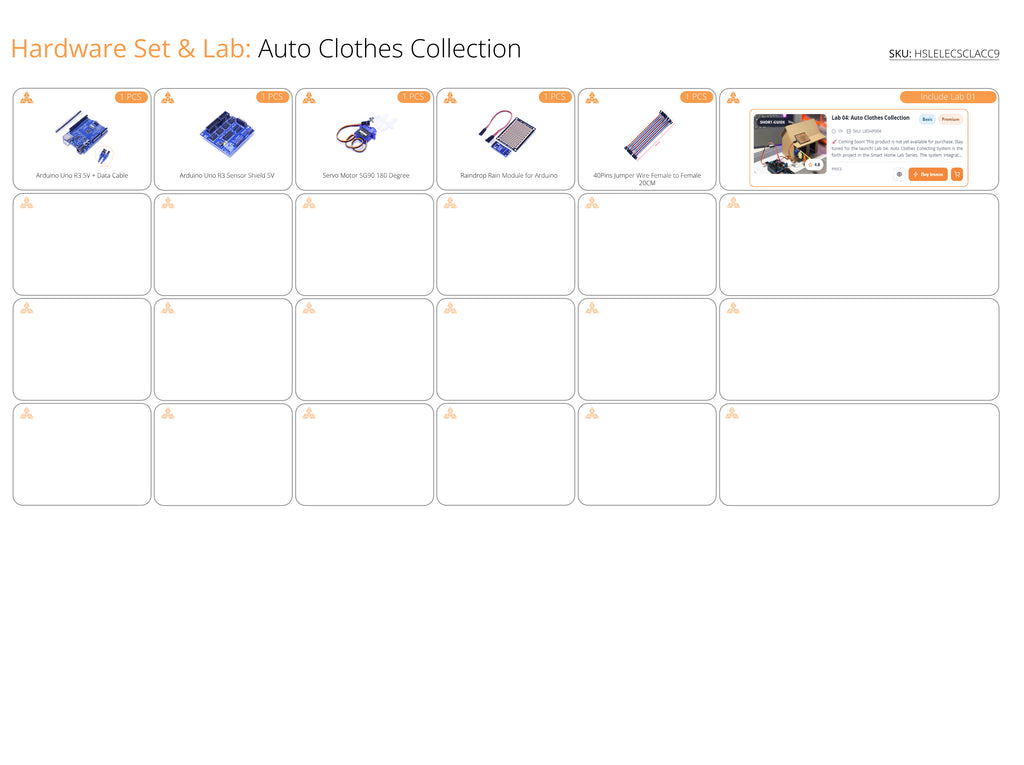 Hardware Set + Lab 04: Auto Clothes Collection