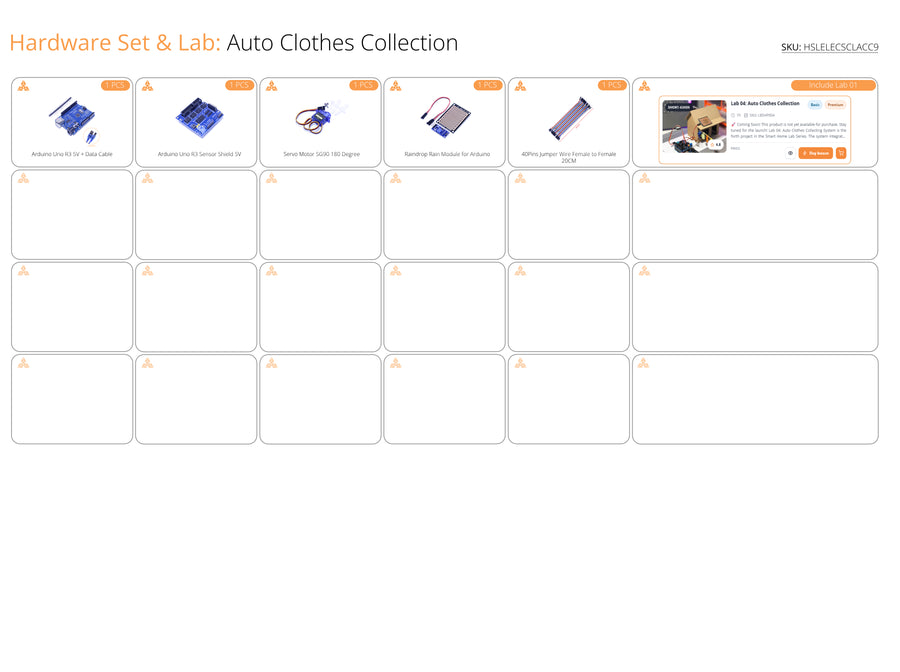 Hardware Set + Lab 04: Auto Clothes Collection