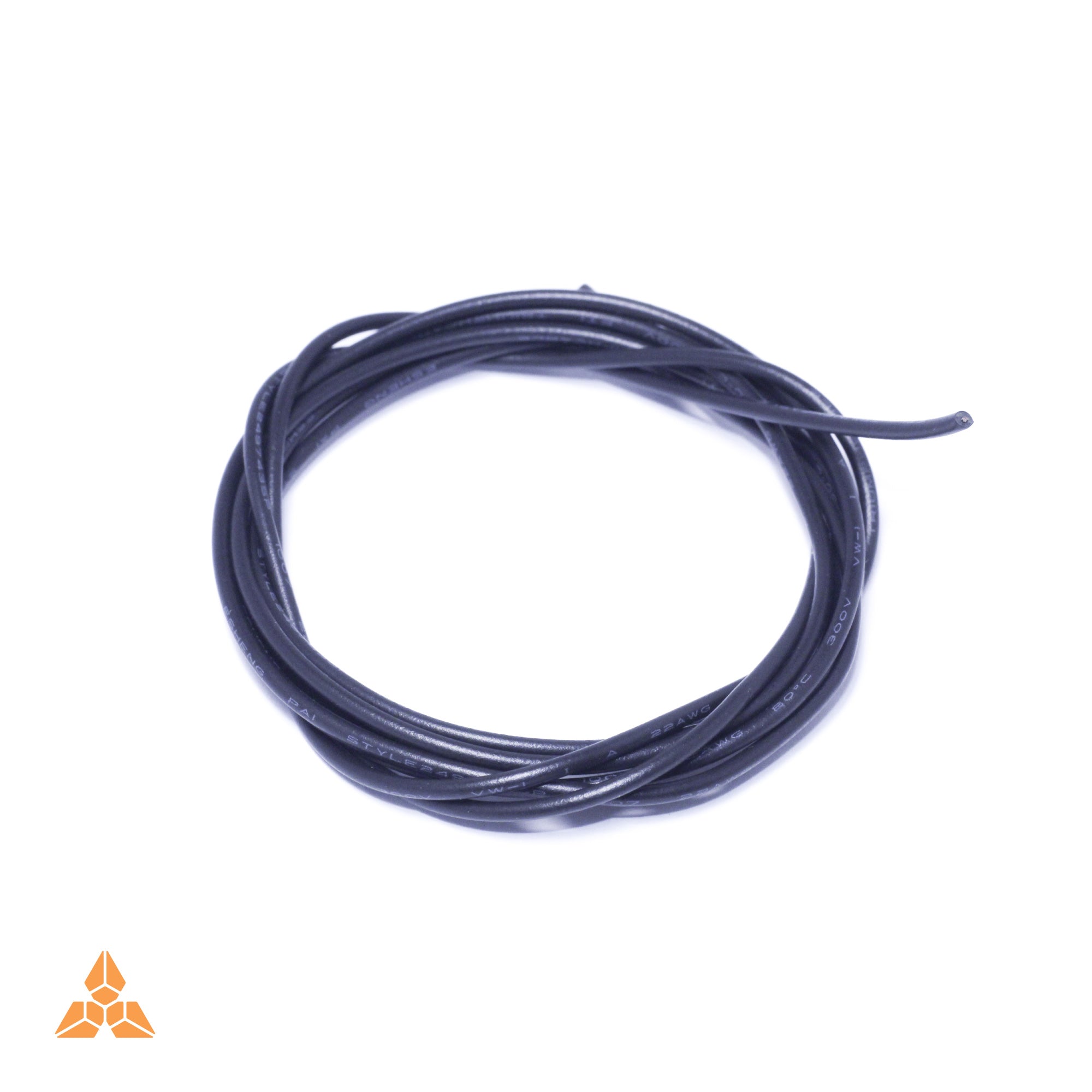 Wire 22 AWG 0.57mm Black 1m