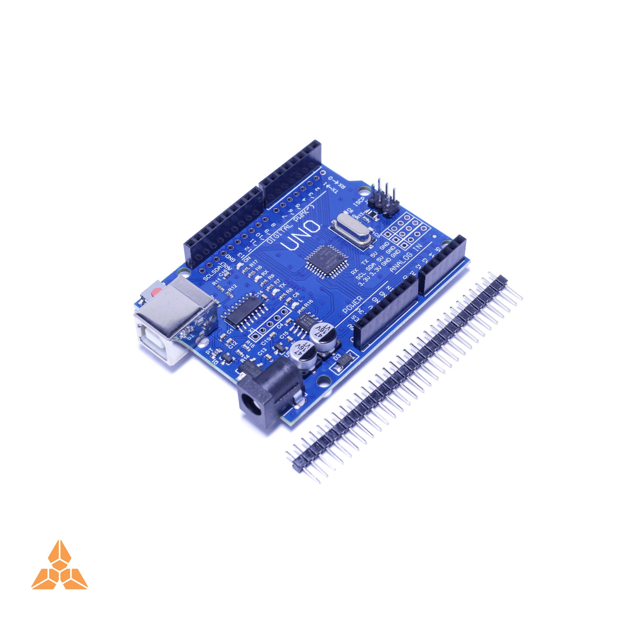 Board បញ្ជា (Arduino Uno R3 5V) + ថែមខ្សែបញ្ជូលកូត