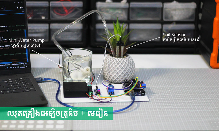 Hardware Set + Lab 01: Automatic Watering System