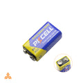 ថ្ម PKCELL 9V ស័ង្កសីកាបូន 6F22 ធន់ខ្លាំង 