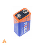PKCELL 9V Battery Alkaline carbon battery 6LR61 Extra Heavy Duty