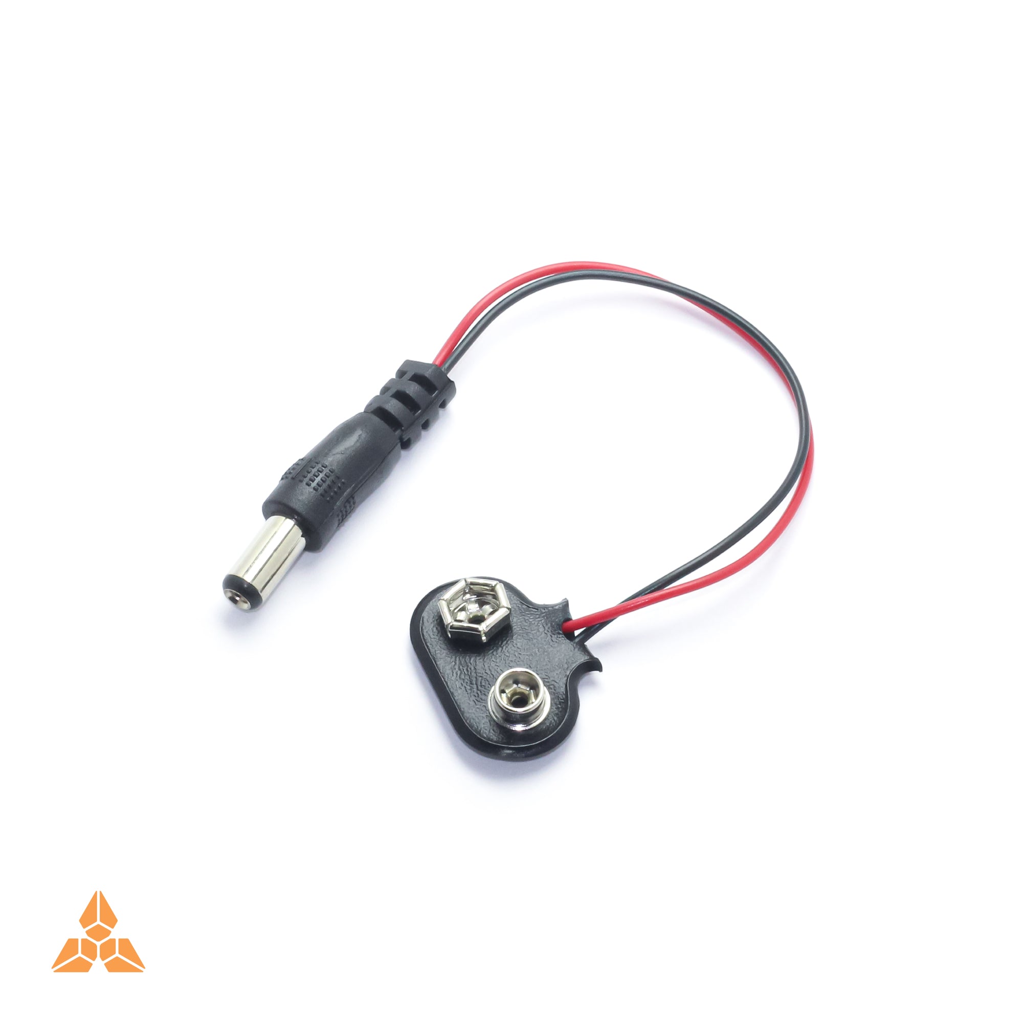 9V Battery Clip Connector T-Type 10Cm with DC Adaptor