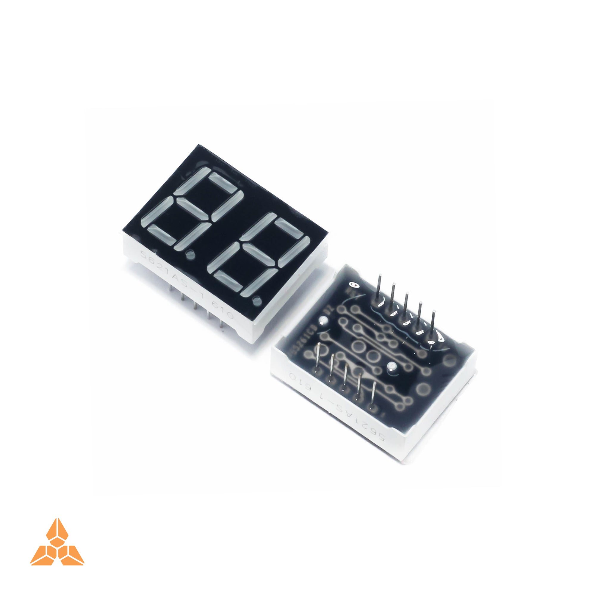 0.56 Inch Red 2 Digit 7 Segment LED Display