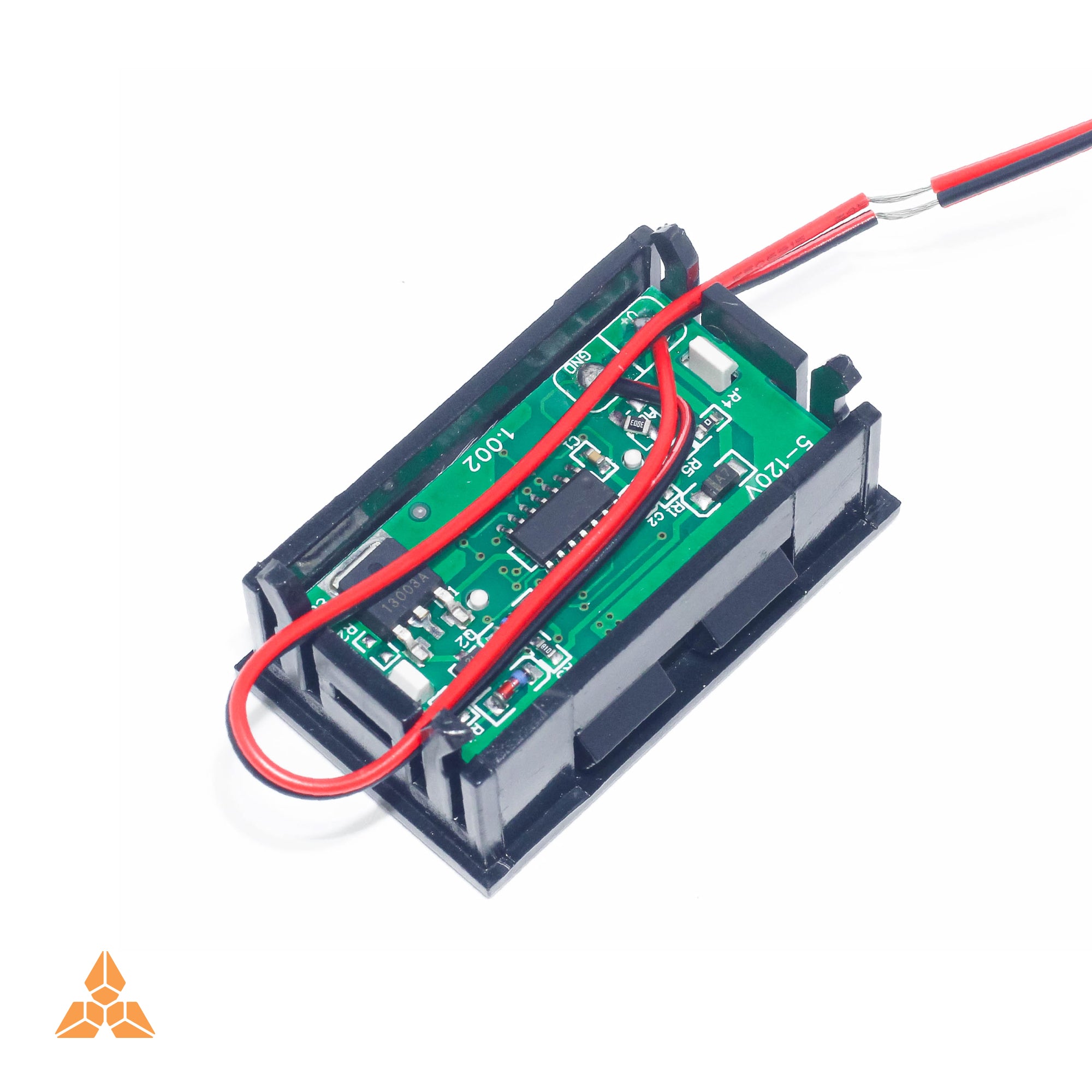OKY4092-4 0.56 inch DC Voltmeter 5V-120V Voltage LED Display 2 Wire