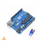 Arduino UNO R3 Board ATmega328P ATMEGA16U2 + Free Data Cable