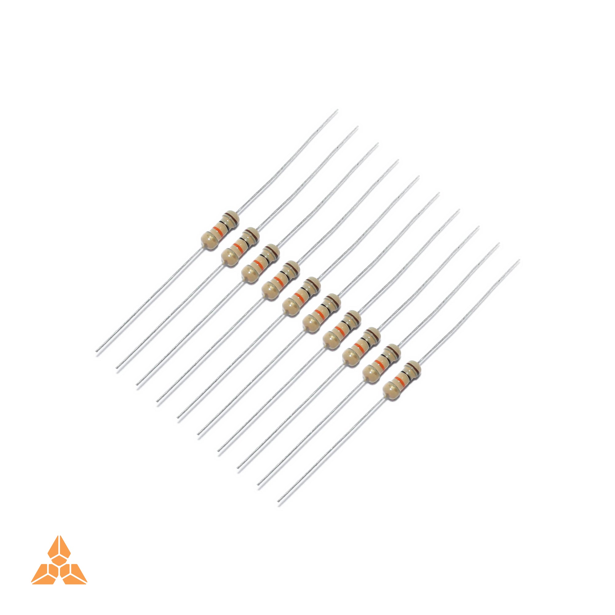 10PCs Carbon Film resistance 1/4W precision 5% 10k ohm