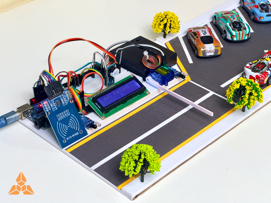 Hardware Set + Lab 03: Smart Parking with LCD and RFID