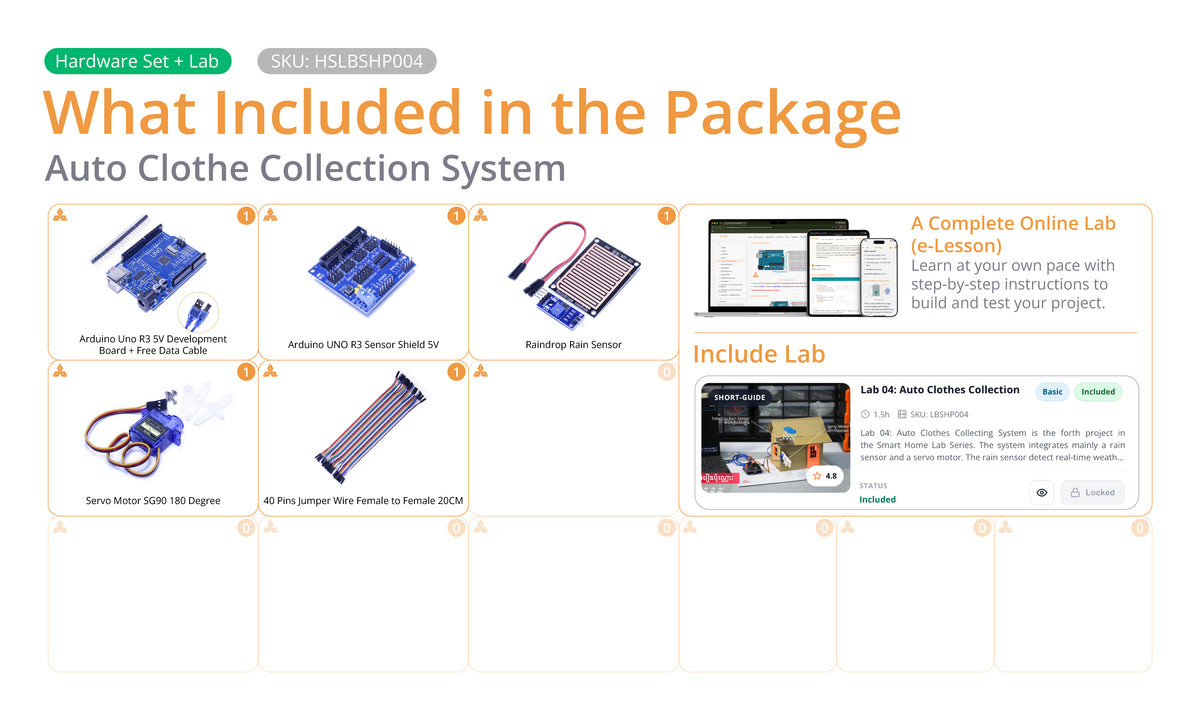 Hardware Set + Lab 04: Auto Clothes Collection