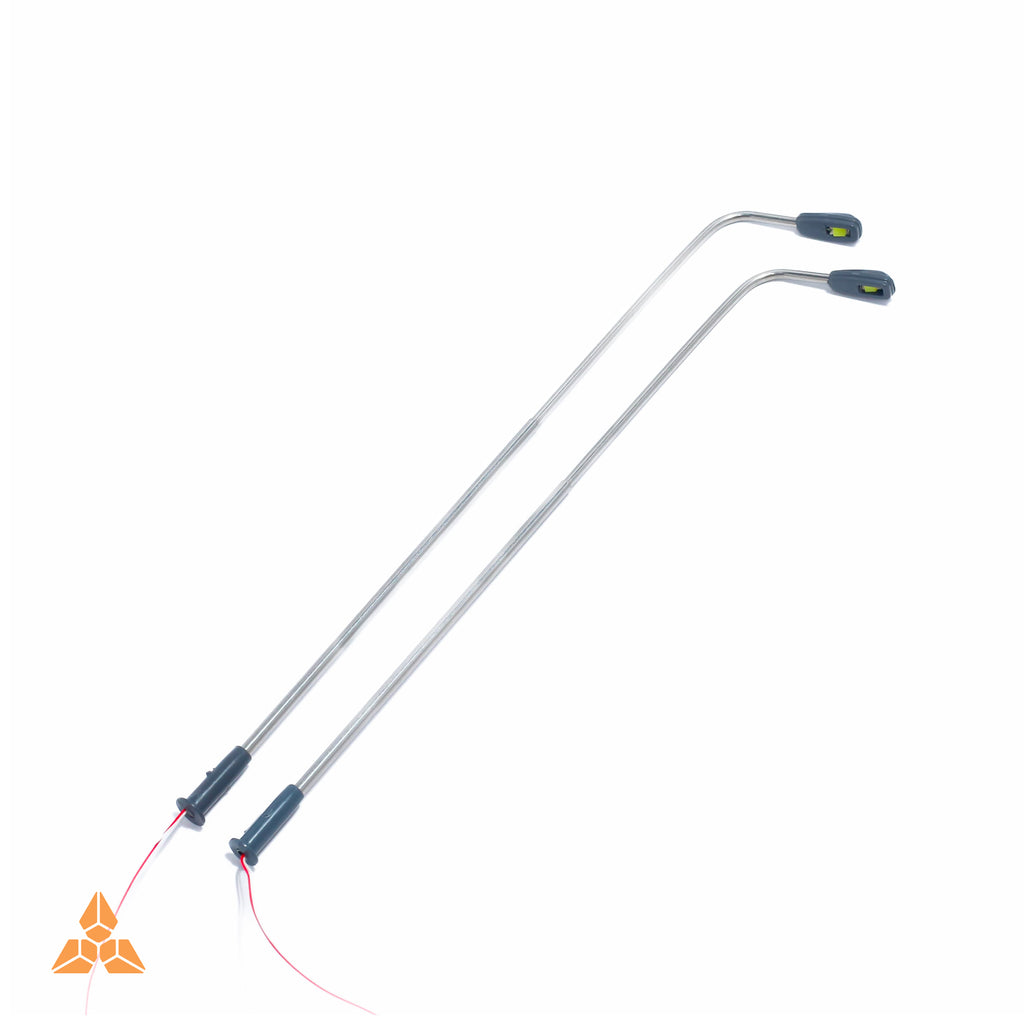 2PCs Street Light Model Scale 1:75