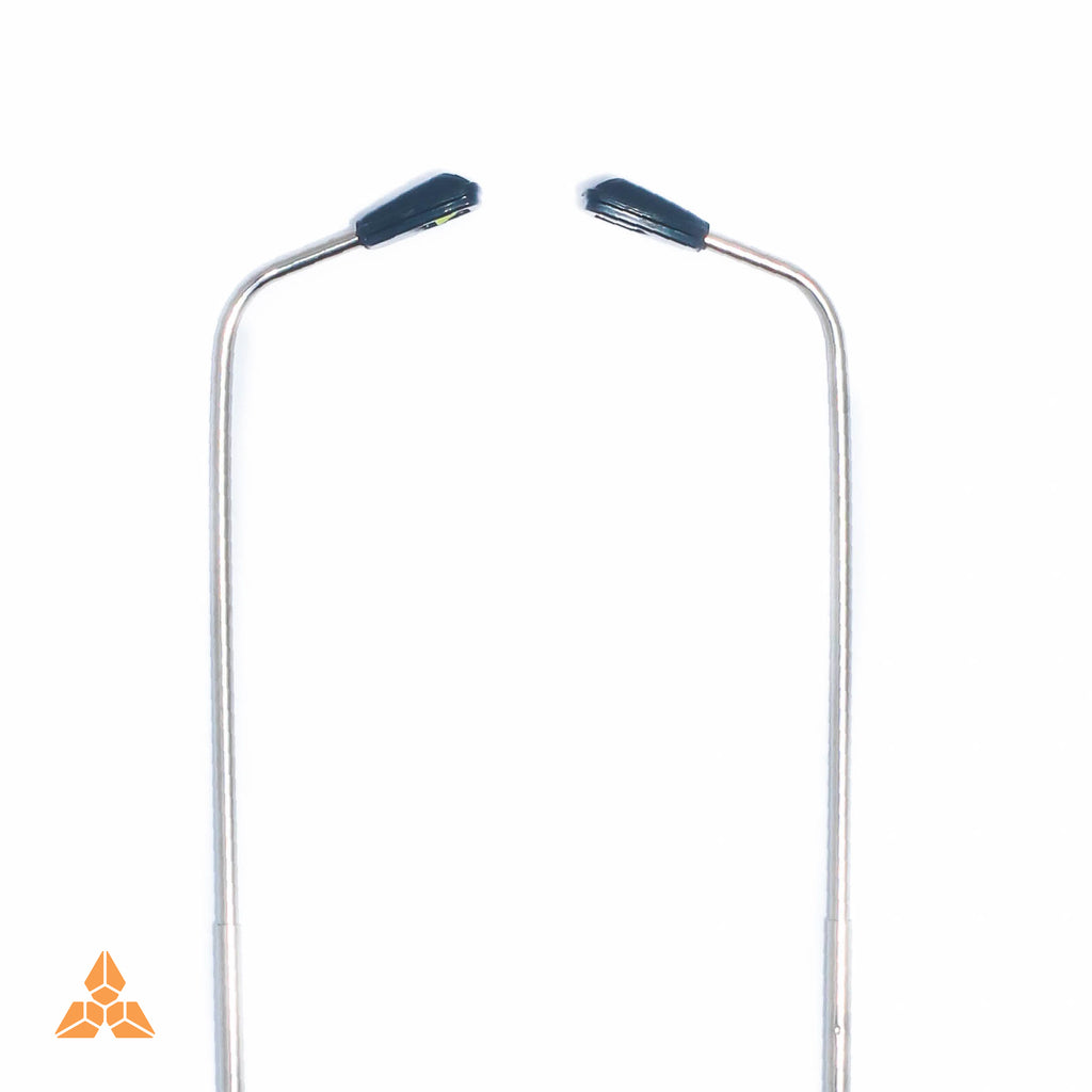 2PCs Street Light Model Scale 1:75