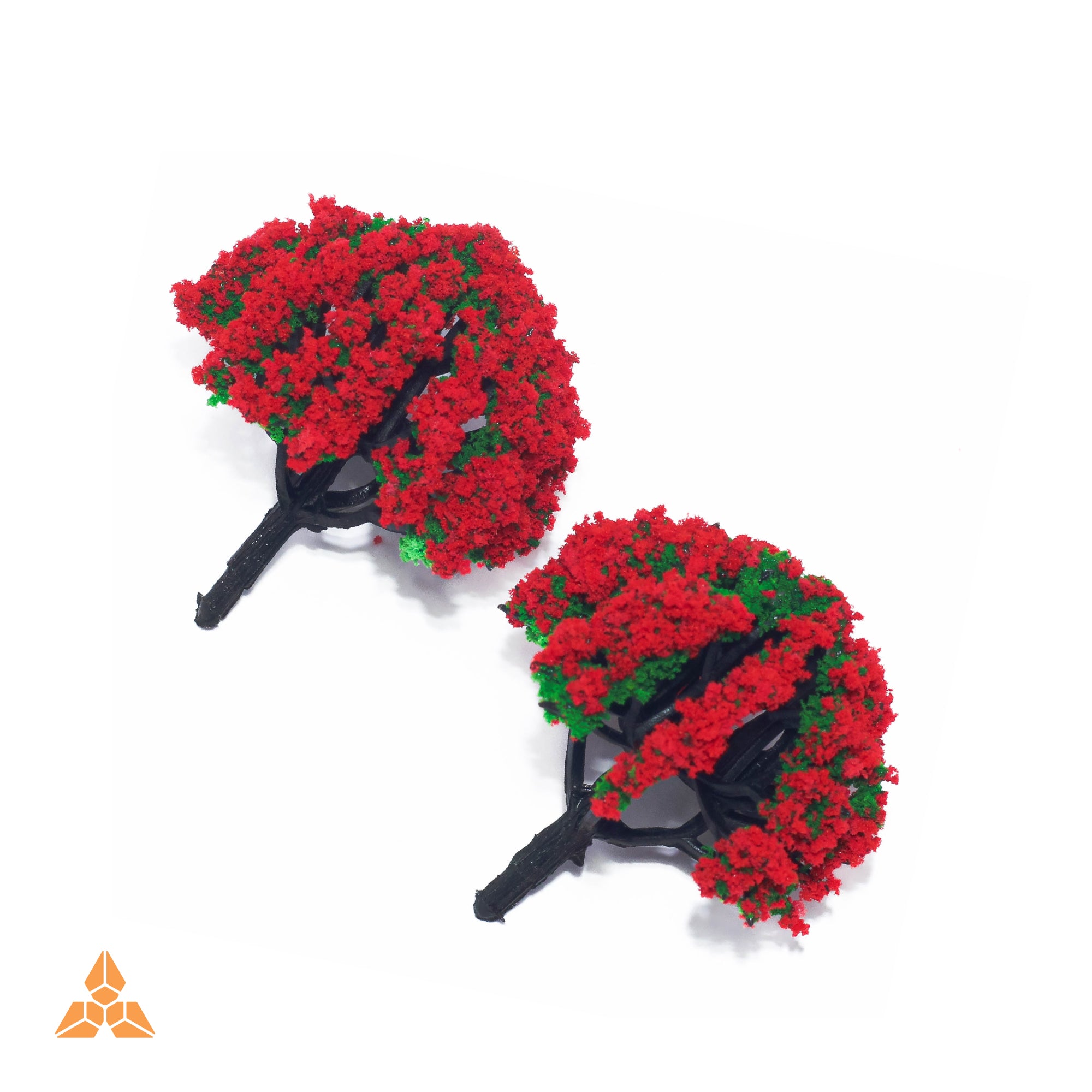 2PCs Red-Green Tree MR2102-5CM