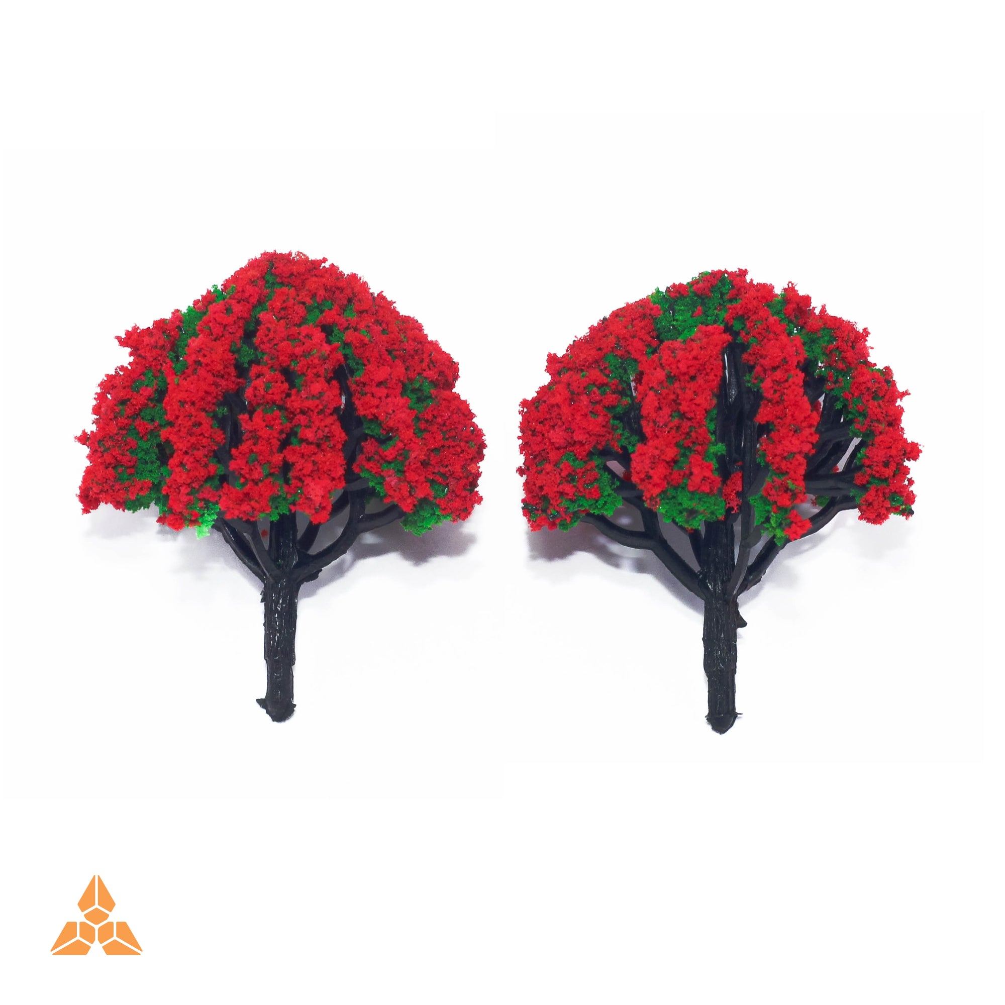 2PCs Red-Green Tree MR2102-5CM