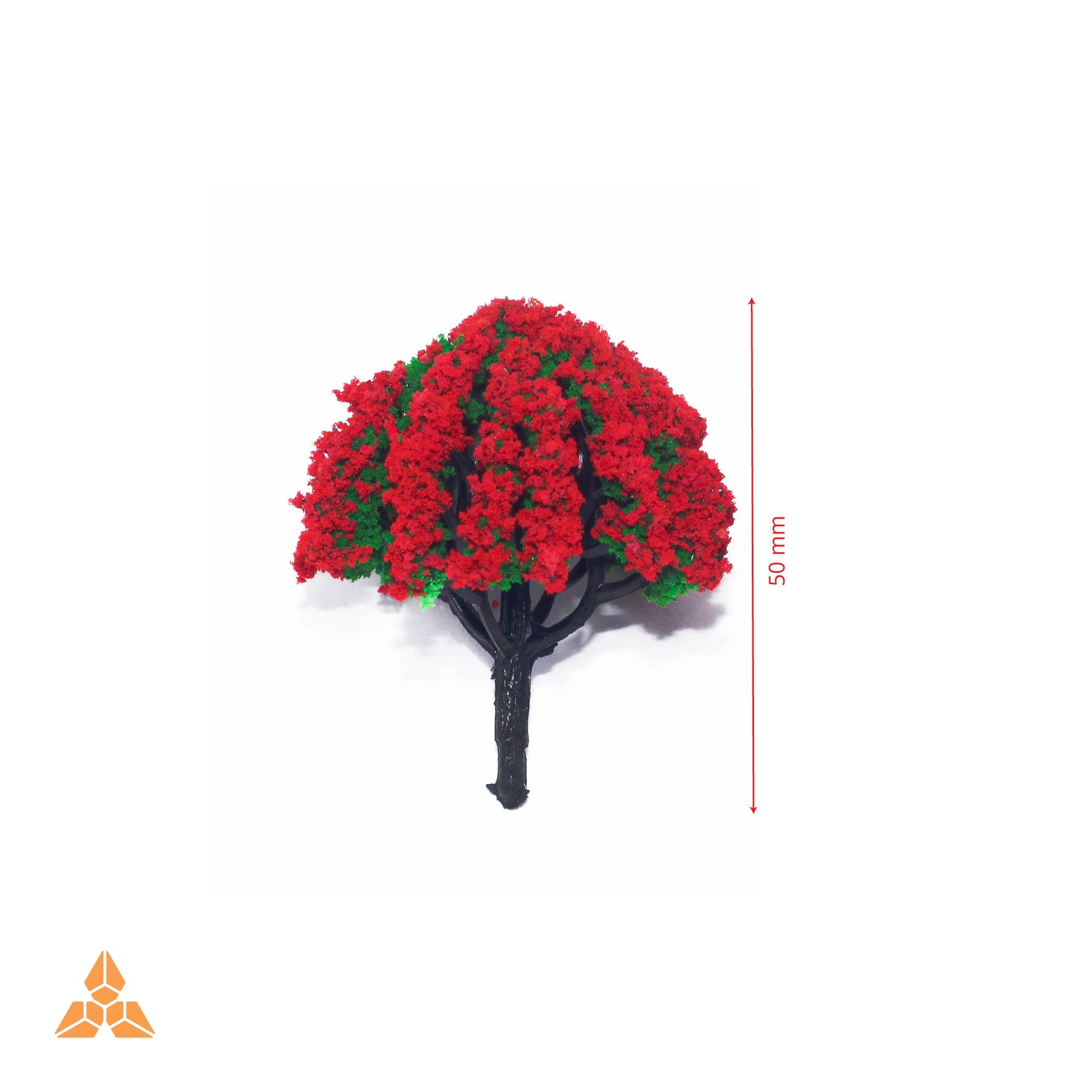 2PCs Red-Green Tree MR2102-5CM