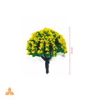 2PCs Yellow-Green Tree MR2102-5CM
