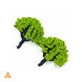 2PCs Green Tree MR2102-5CM