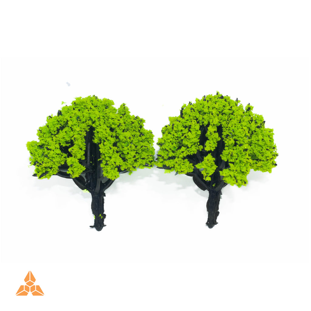 2PCs Green Tree MR2102-5CM