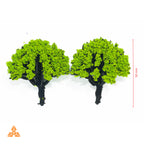 2PCs Green Tree MR2102-5CM