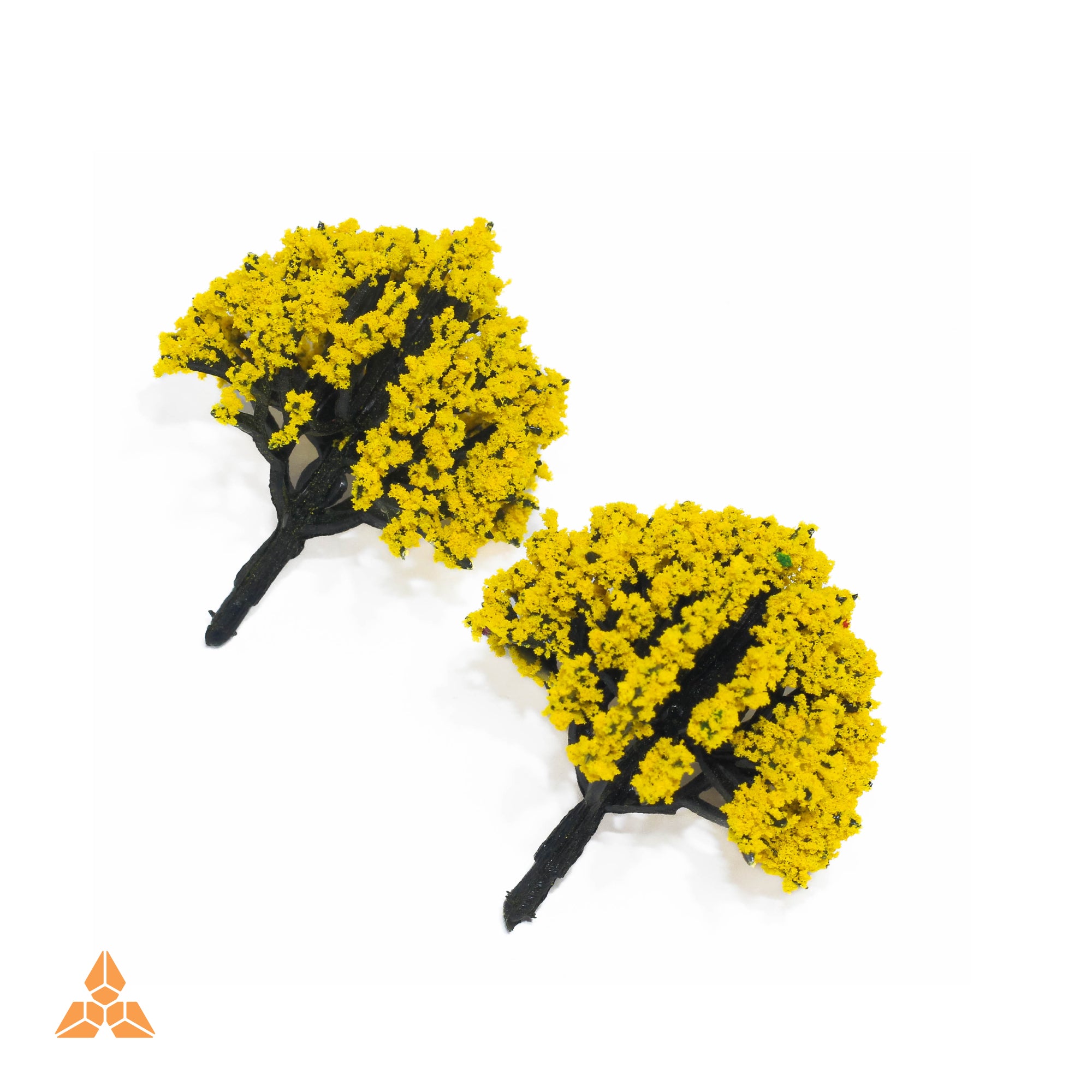 2PCs Yellow Tree MR2102-5CM