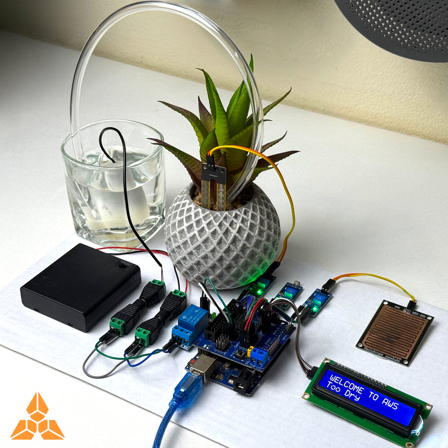 Hardware Set + Lab 02: Smart Watering System Based on Weather Conditions